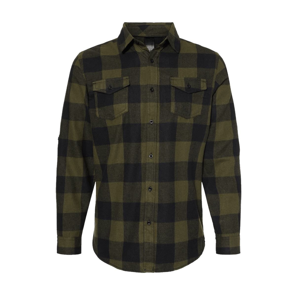 The Paramount Flannel - Army And Black