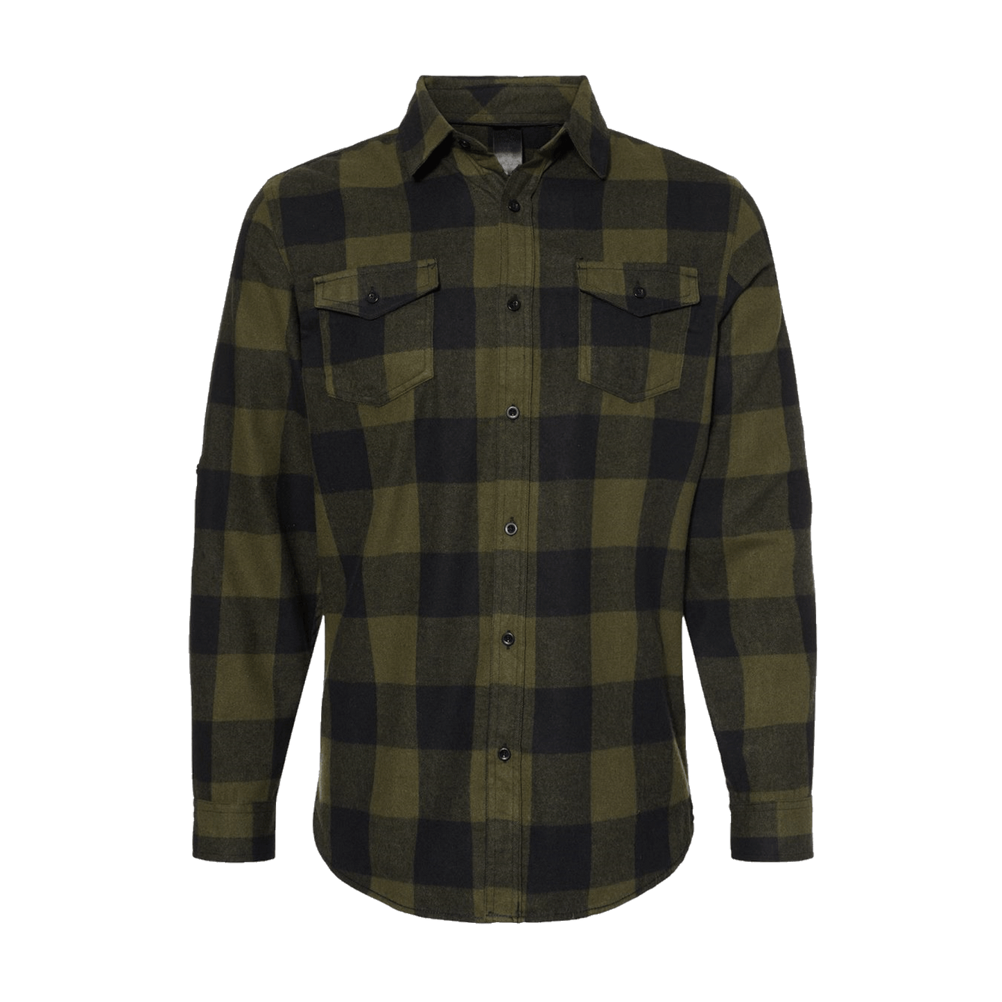 The Paramount Flannel - Army And Black