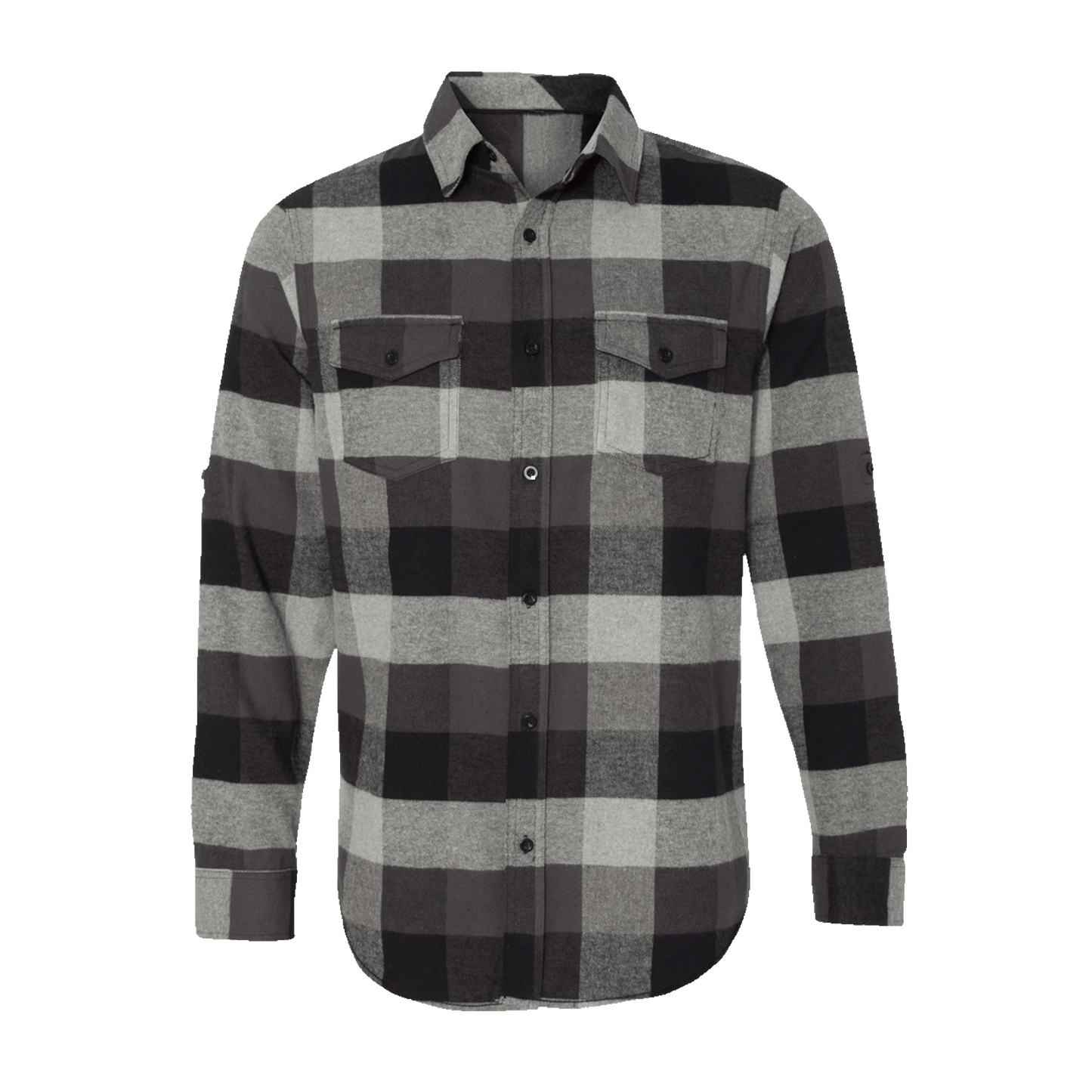 The Paramount Flannel - Black and Gray