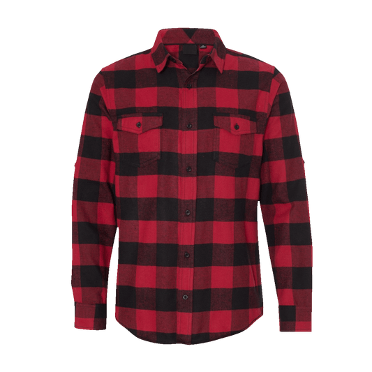 The Paramount Flannel - Red And Black