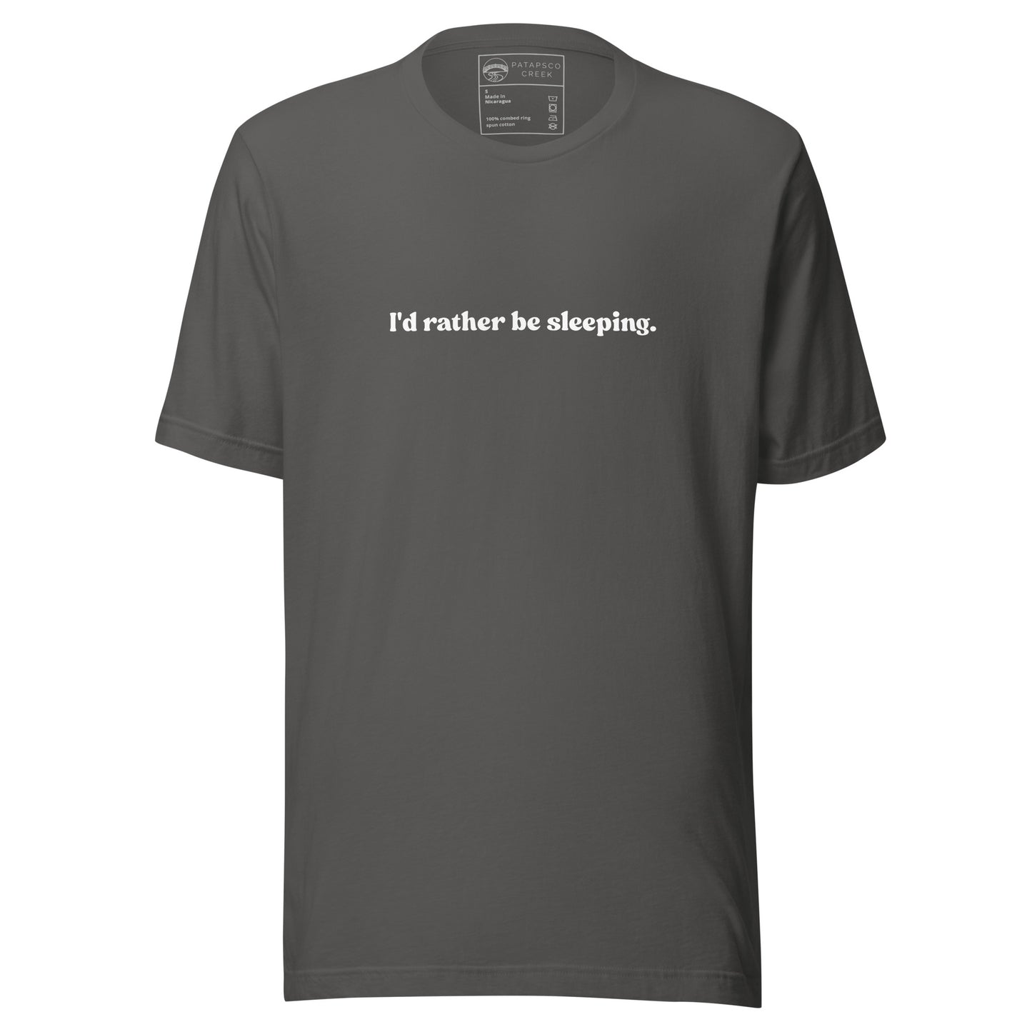 Rather Be Sleeping tee